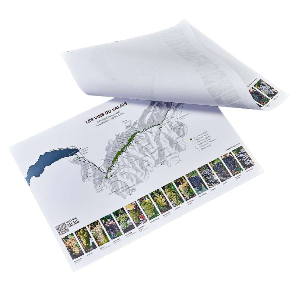 Image de Sets de table Les Vins du Valais